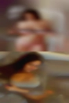 Black middle naked woman