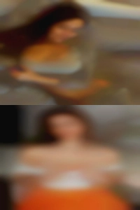 Maybe horny cuz she girls is bi also.