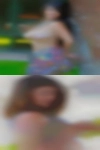 Black middle naked woman
